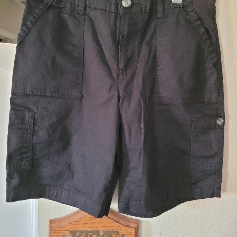 Womens Relaxed Fit Cargo Shorts